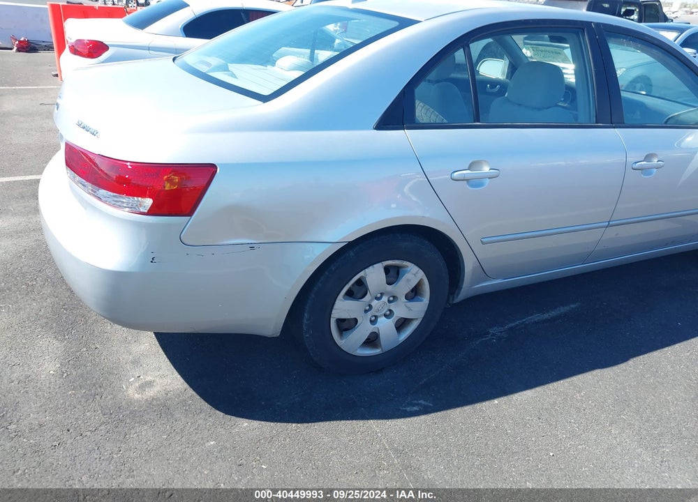 2007 HYUNDAI SONATA GLS VIN: 5NPET46C17H252651
