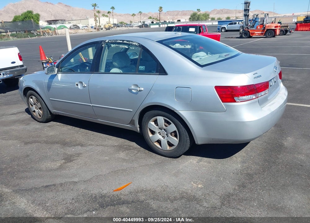 2007 HYUNDAI SONATA GLS VIN: 5NPET46C17H252651