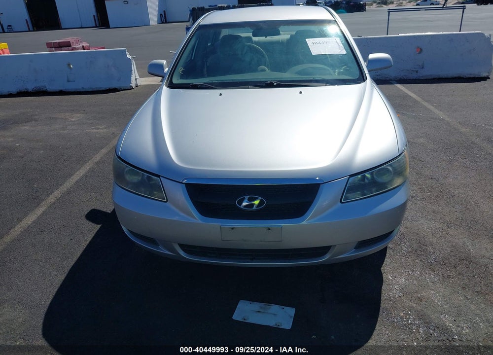2007 HYUNDAI SONATA GLS VIN: 5NPET46C17H252651