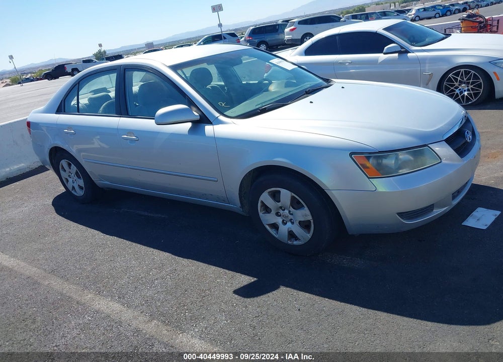 2007 HYUNDAI SONATA GLS VIN: 5NPET46C17H252651