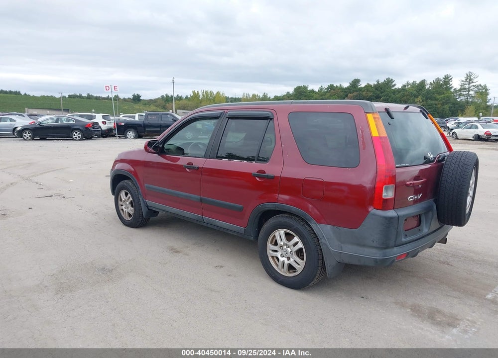 2004 HONDA CR-V EX VIN: SHSRD78814U248336
