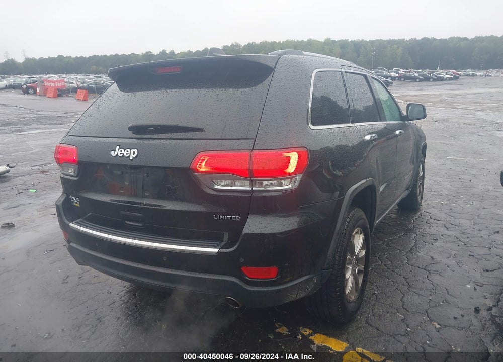 2015 JEEP GRAND CHEROKEE LIMITED VIN: 1C4RJFBGXFC898289