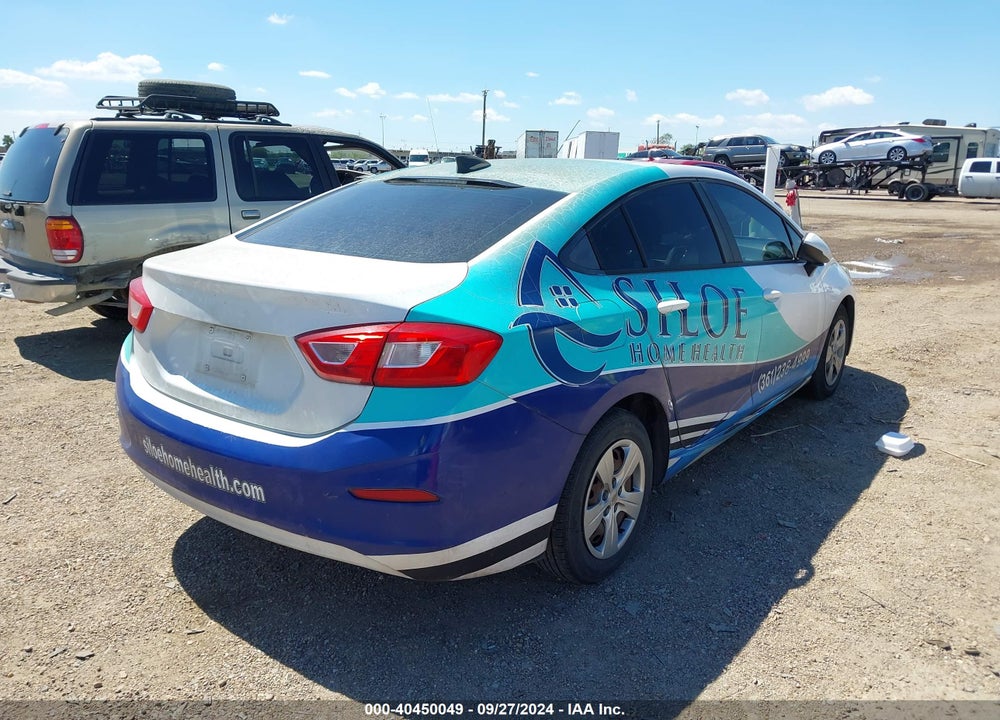 2018 CHEVROLET CRUZE LS AUTO VIN: 1G1BC5SM7J7234926