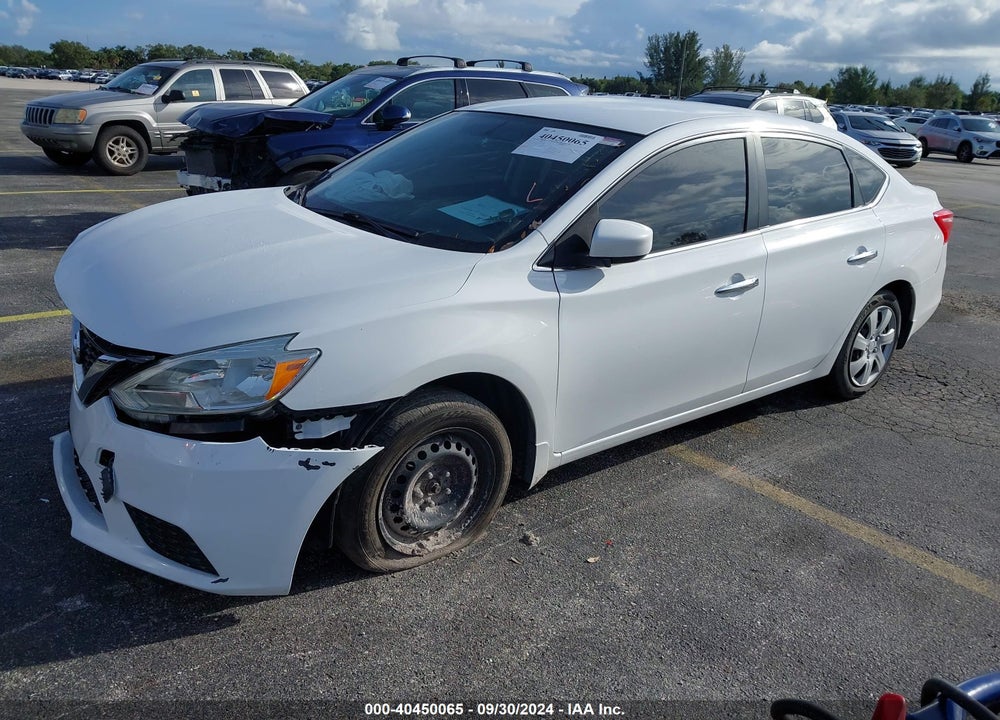 2019 NISSAN SENTRA S VIN: 3N1AB7AP1KY330048