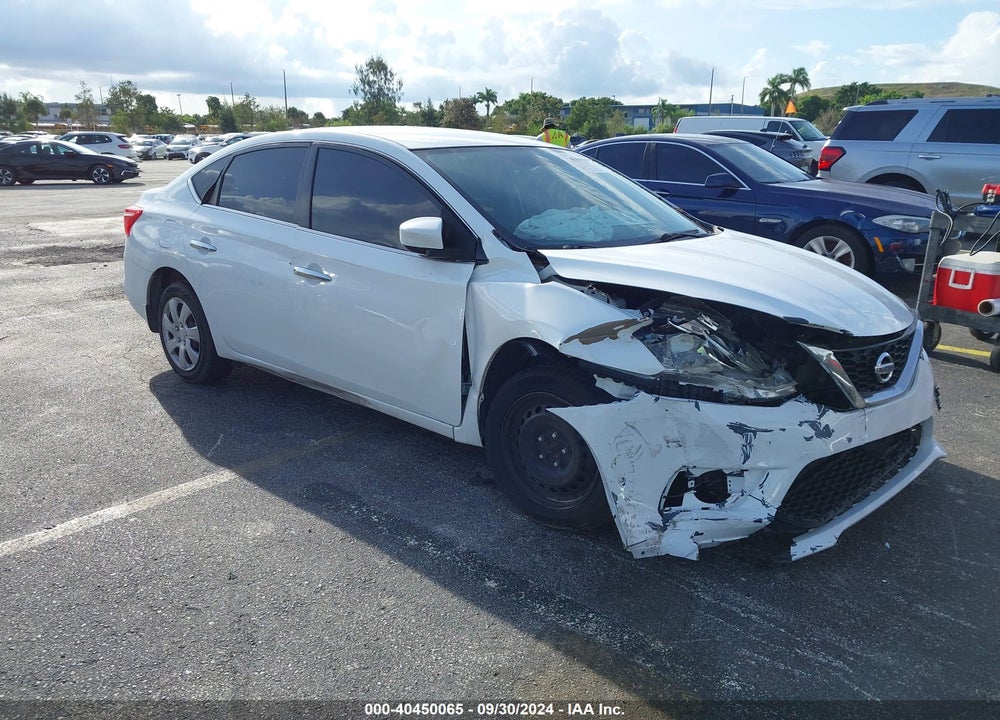 2019 NISSAN SENTRA S VIN: 3N1AB7AP1KY330048