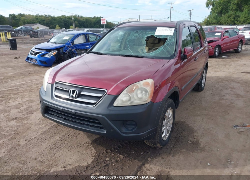 2005 HONDA CR-V EX VIN: SHSRD78885U346555