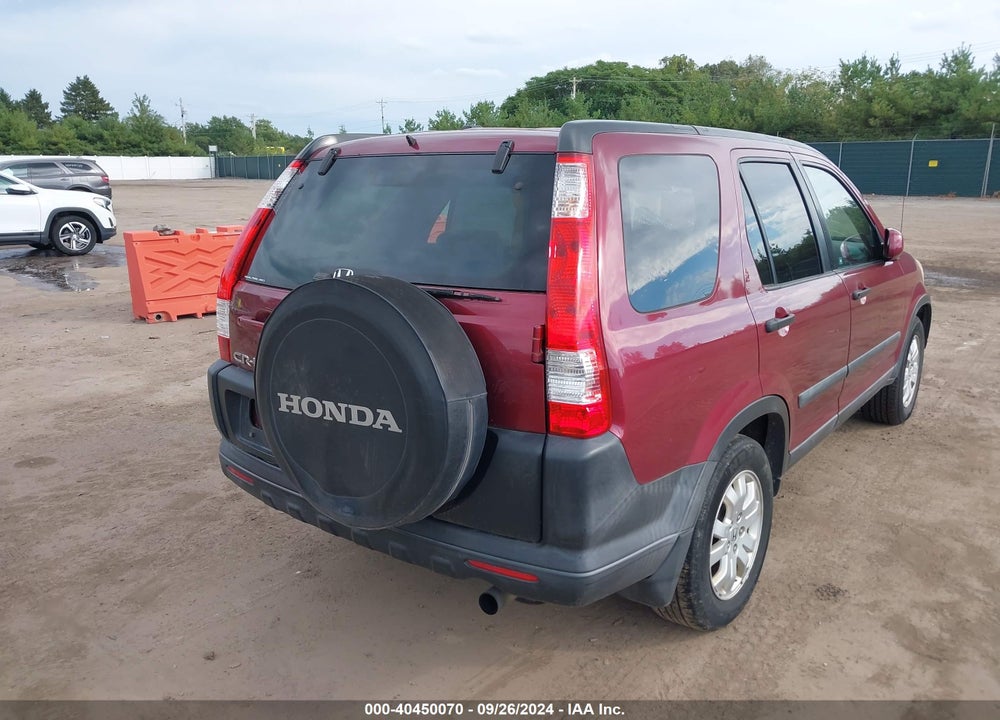 2005 HONDA CR-V EX VIN: SHSRD78885U346555