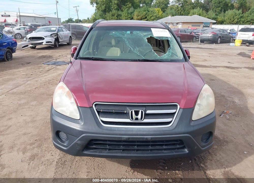 2005 HONDA CR-V EX VIN: SHSRD78885U346555