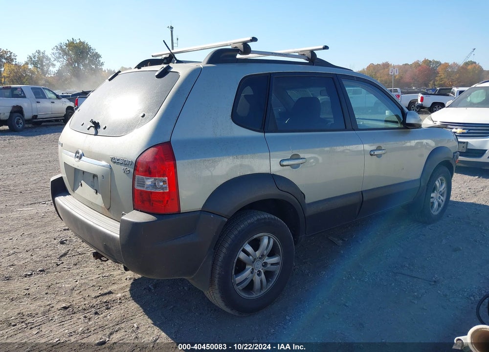 2006 HYUNDAI TUCSON GLS/LIMITED VIN: KM8JN72D76U465306