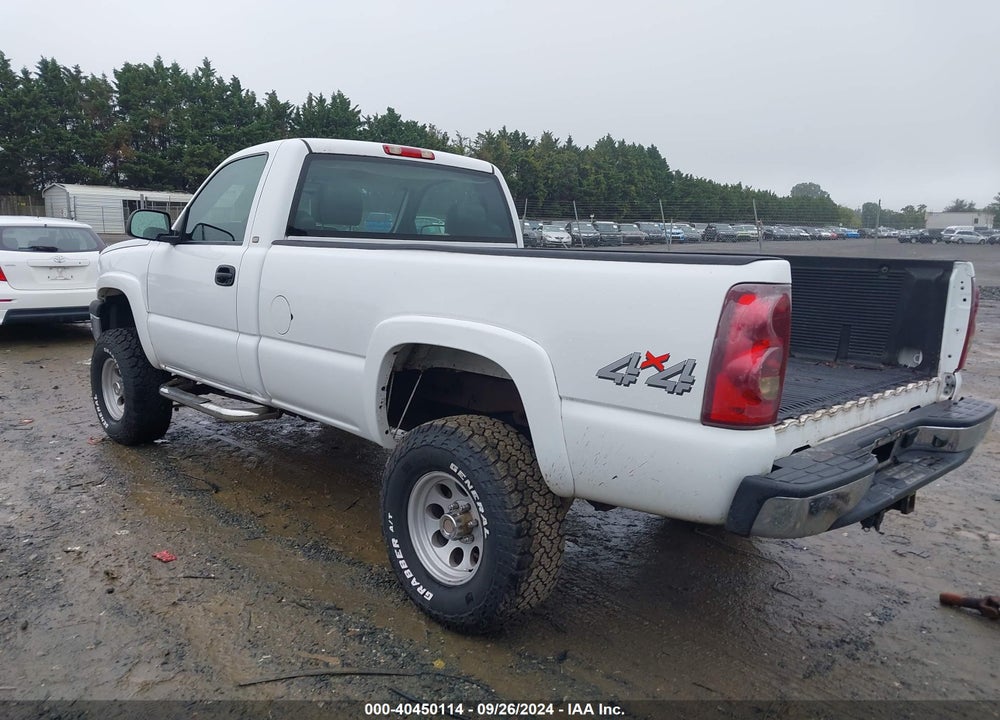 2003 CHEVROLET SILVERADO 1500 WORK TRUCK VIN: 1GCEK14V93E227674