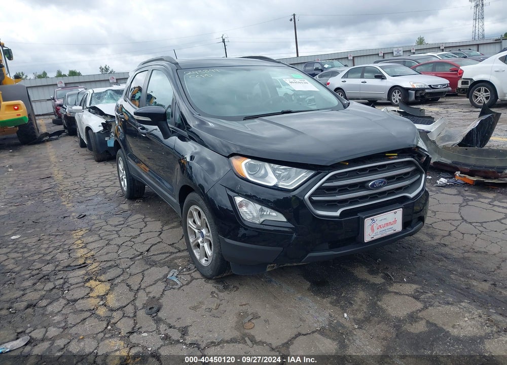 2018 FORD ECOSPORT SE VIN: MAJ3P1TE8JC210308