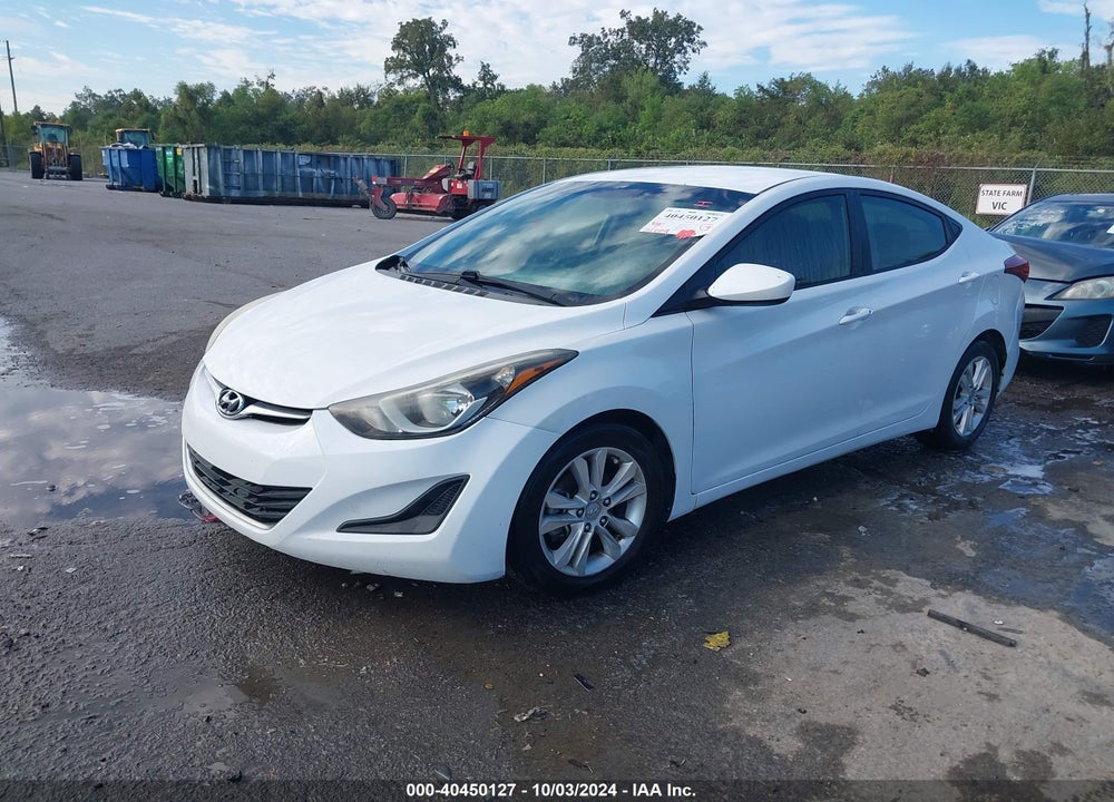 2016 HYUNDAI ELANTRA SE VIN: 5NPDH4AE7GH671433