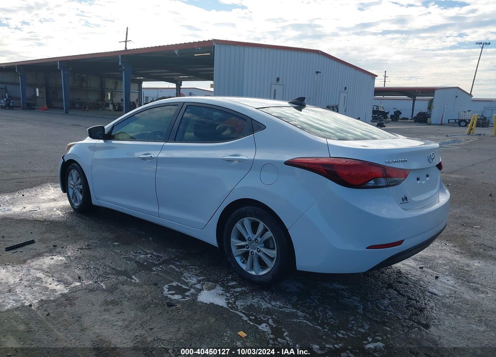 2016 HYUNDAI ELANTRA SE VIN: 5NPDH4AE7GH671433