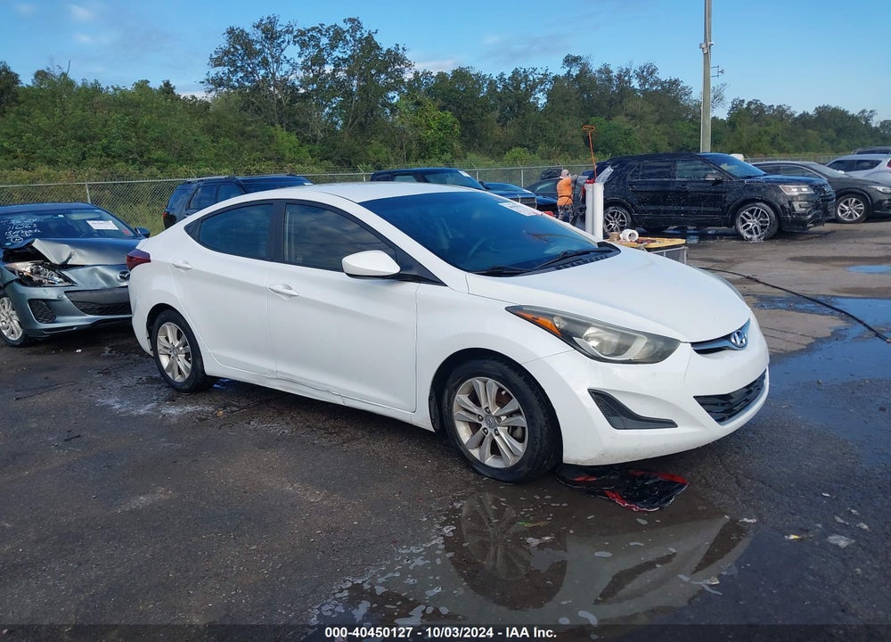 2016 HYUNDAI ELANTRA SE VIN: 5NPDH4AE7GH671433