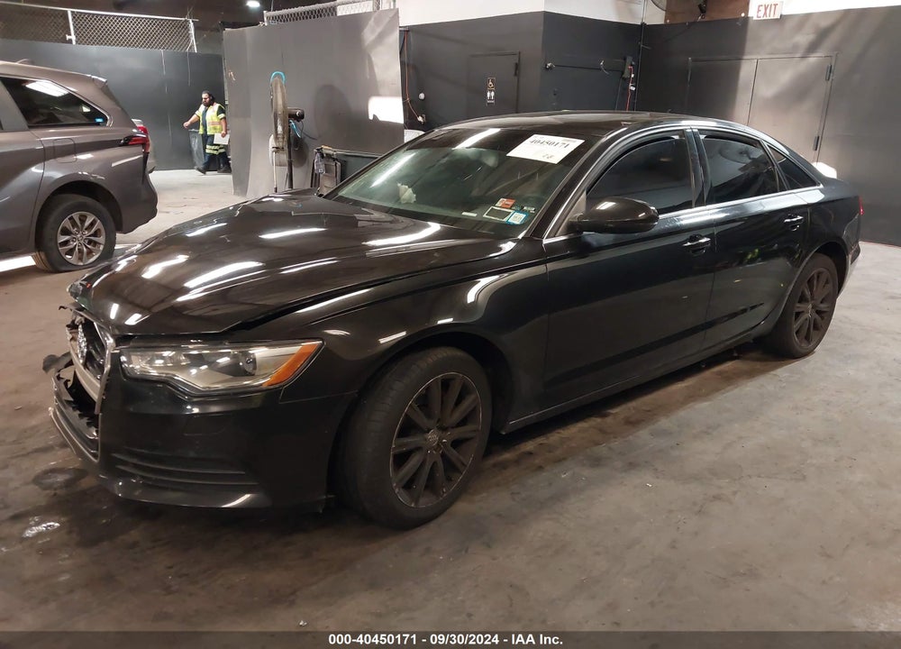 2014 AUDI A6 2.0T PREMIUM VIN: WAUGFAFCXEN032353