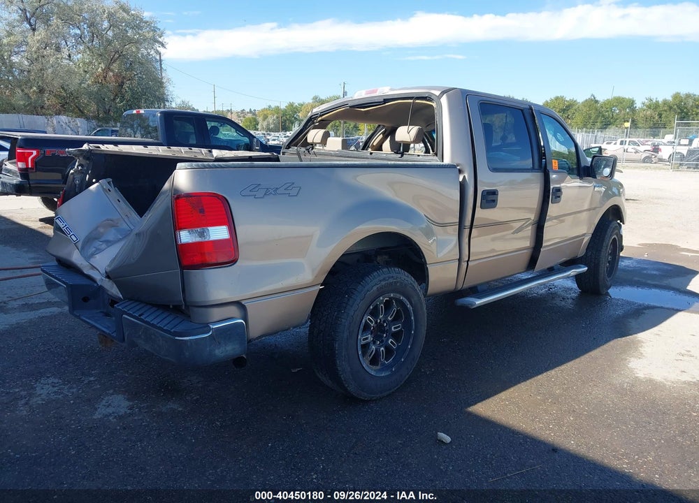 2005 FORD F-150 FX4/LARIAT/XLT VIN: 1FTPW14555KB80614