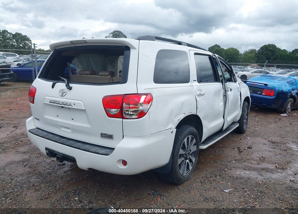 2008 TOYOTA SEQUOIA SR5 5.7L V8 VIN: 5TDBY64A78S013960