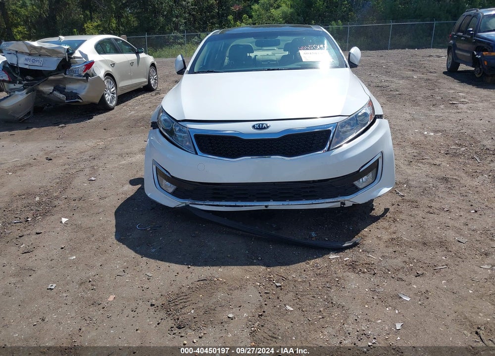 2013 KIA OPTIMA HYBRID EX VIN: KNAGM4AD4D5037943