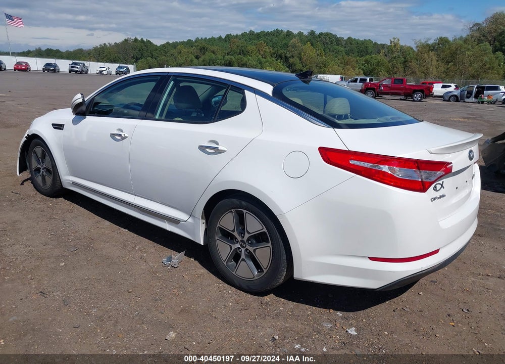 2013 KIA OPTIMA HYBRID EX VIN: KNAGM4AD4D5037943