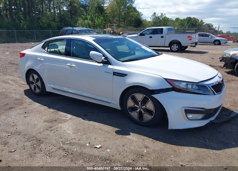2013 KIA OPTIMA HYBRID EX VIN: KNAGM4AD4D5037943
