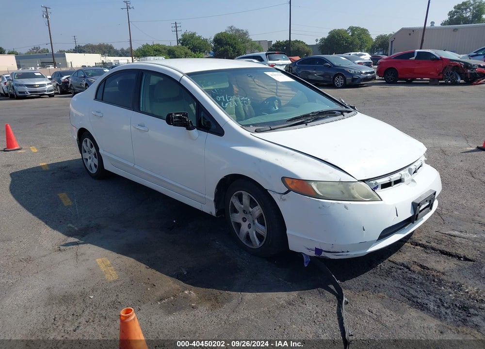 2006 HONDA CIVIC LX VIN: 1HGFA16576L056722