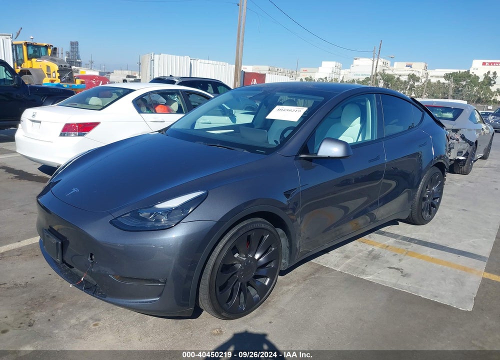 2023 TESLA MODEL Y AWD/PERFORMANCE DUAL MOTOR ALL-WHEEL DRIVE VIN: 7SAYGDEF1PF641000