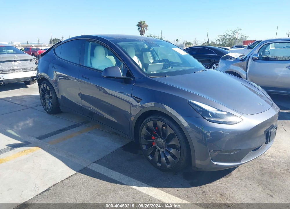2023 TESLA MODEL Y AWD/PERFORMANCE DUAL MOTOR ALL-WHEEL DRIVE VIN: 7SAYGDEF1PF641000