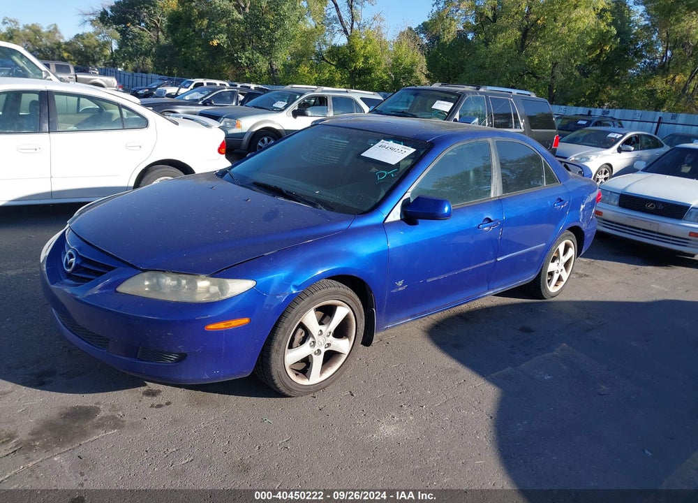 2005 MAZDA 6 S GRAND TOURING VIN: 1YVHP80D055M19034