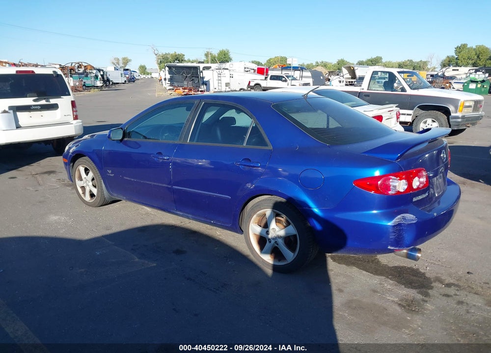 2005 MAZDA 6 S GRAND TOURING VIN: 1YVHP80D055M19034