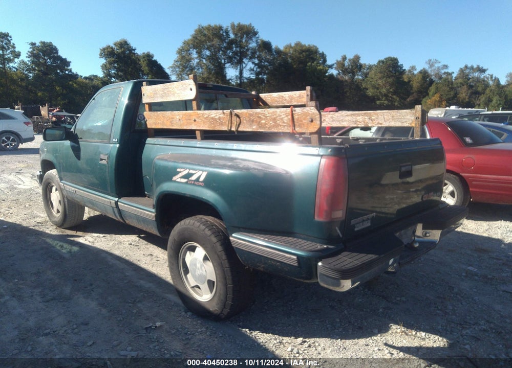 1996 GMC SIERRA K1500 VIN: 1GTEK14R2TZ501115