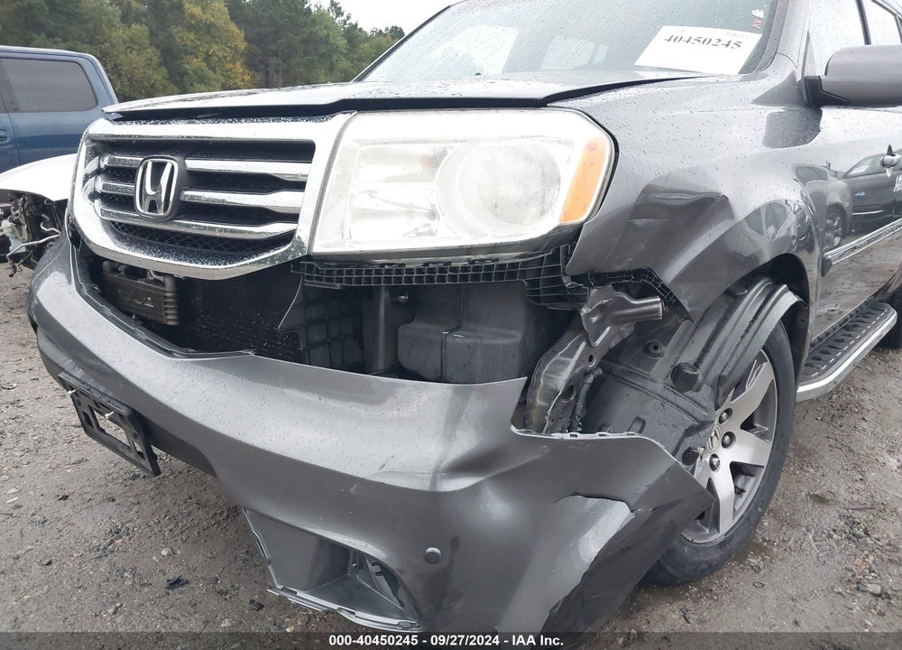 2012 HONDA PILOT TOURING VIN: 5FNYF4H92CB072268