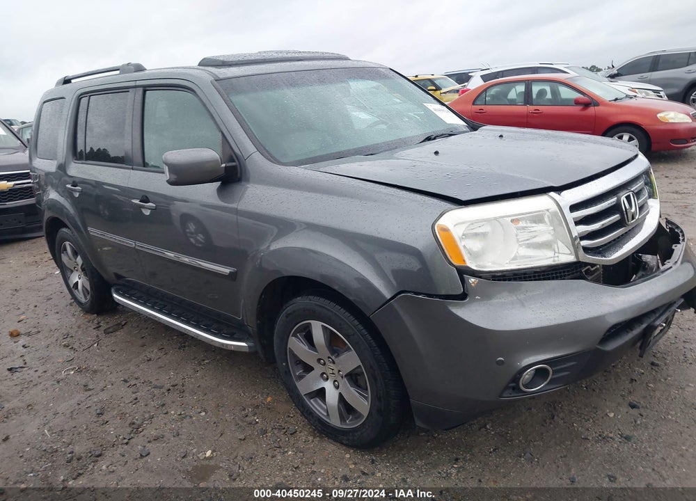 2012 HONDA PILOT TOURING VIN: 5FNYF4H92CB072268