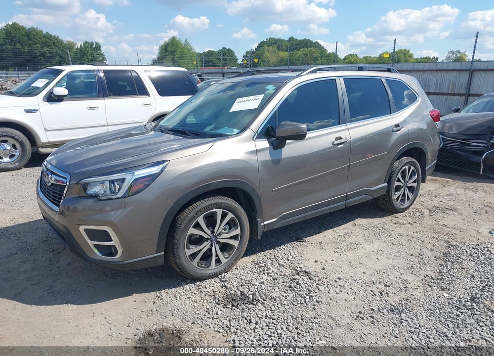 2019 SUBARU FORESTER LIMITED VIN: JF2SKASCXKH401576