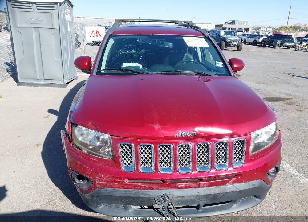 2014 JEEP COMPASS LATITUDE VIN: 1C4NJDEB8ED502114