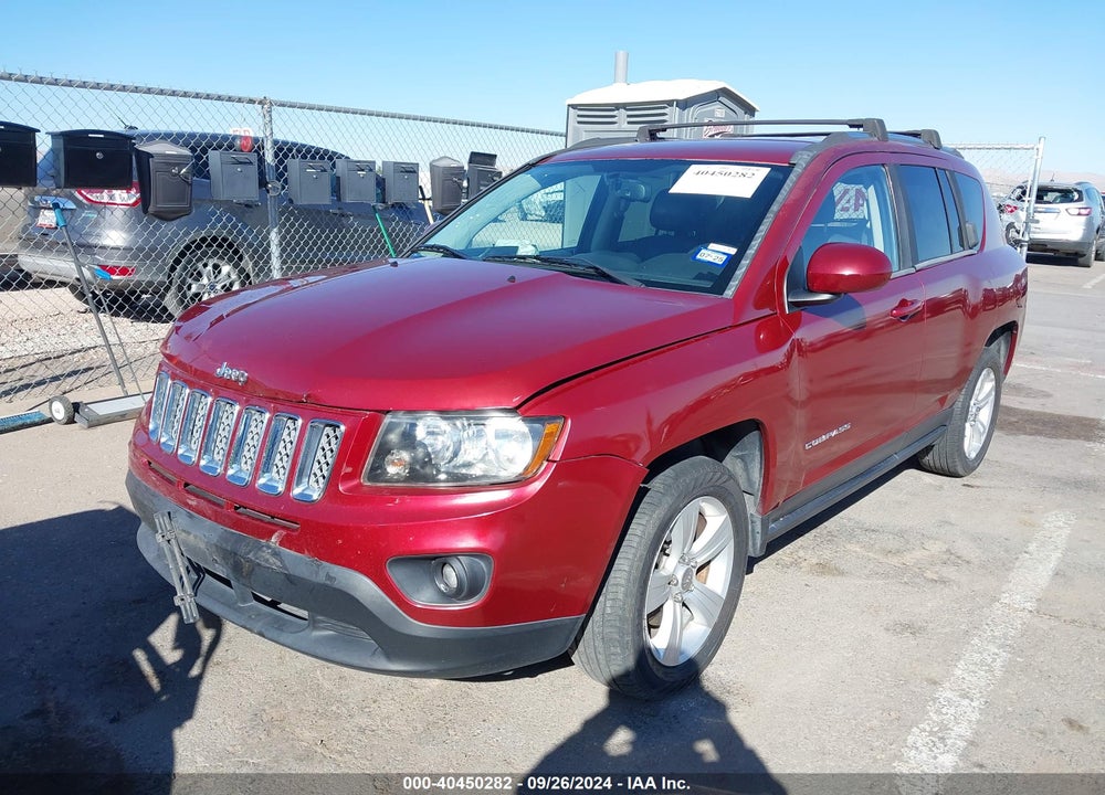 2014 JEEP COMPASS LATITUDE VIN: 1C4NJDEB8ED502114