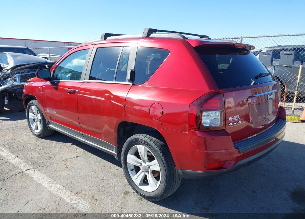 2014 JEEP COMPASS LATITUDE VIN: 1C4NJDEB8ED502114