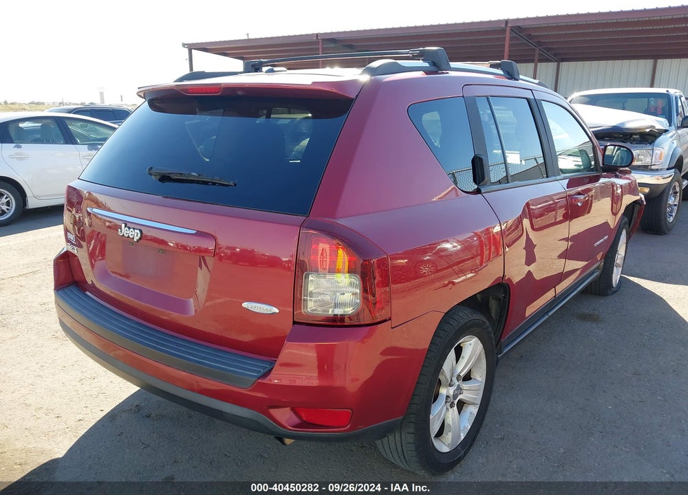 2014 JEEP COMPASS LATITUDE VIN: 1C4NJDEB8ED502114
