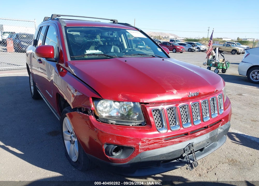 2014 JEEP COMPASS LATITUDE VIN: 1C4NJDEB8ED502114