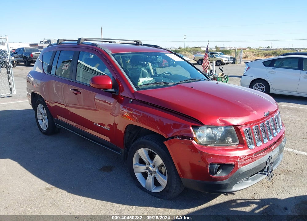2014 JEEP COMPASS LATITUDE VIN: 1C4NJDEB8ED502114