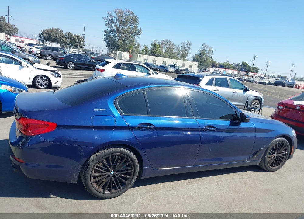 2018 BMW 530E IPERFORMANCE VIN: WBAJA9C5XJB249485