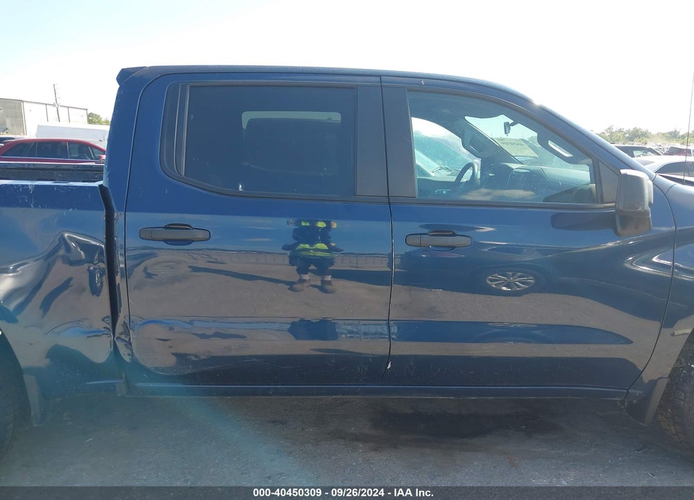 2021 CHEVROLET SILVERADO 1500 2WD SHORT BED CUSTOM VIN: 3GCPWBEK0MG209565