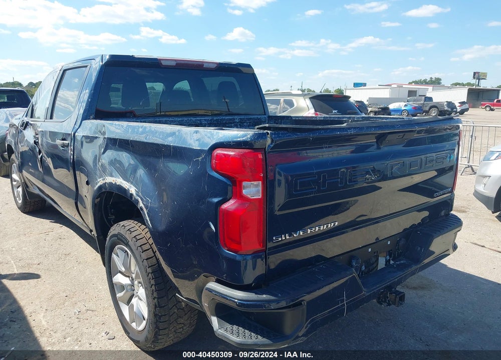 2021 CHEVROLET SILVERADO 1500 2WD SHORT BED CUSTOM VIN: 3GCPWBEK0MG209565