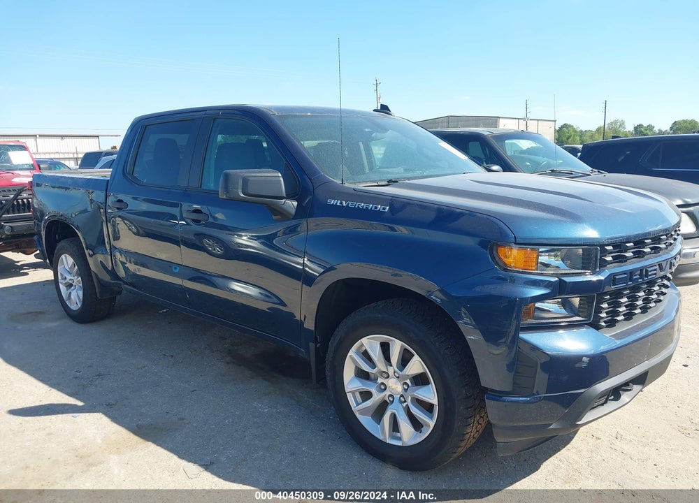 2021 CHEVROLET SILVERADO 1500 2WD SHORT BED CUSTOM VIN: 3GCPWBEK0MG209565