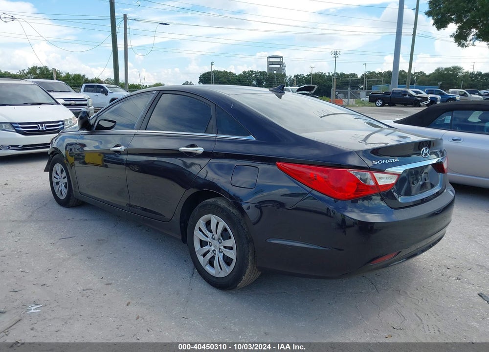 2011 HYUNDAI SONATA GLS VIN: 5NPEB4AC3BH066483
