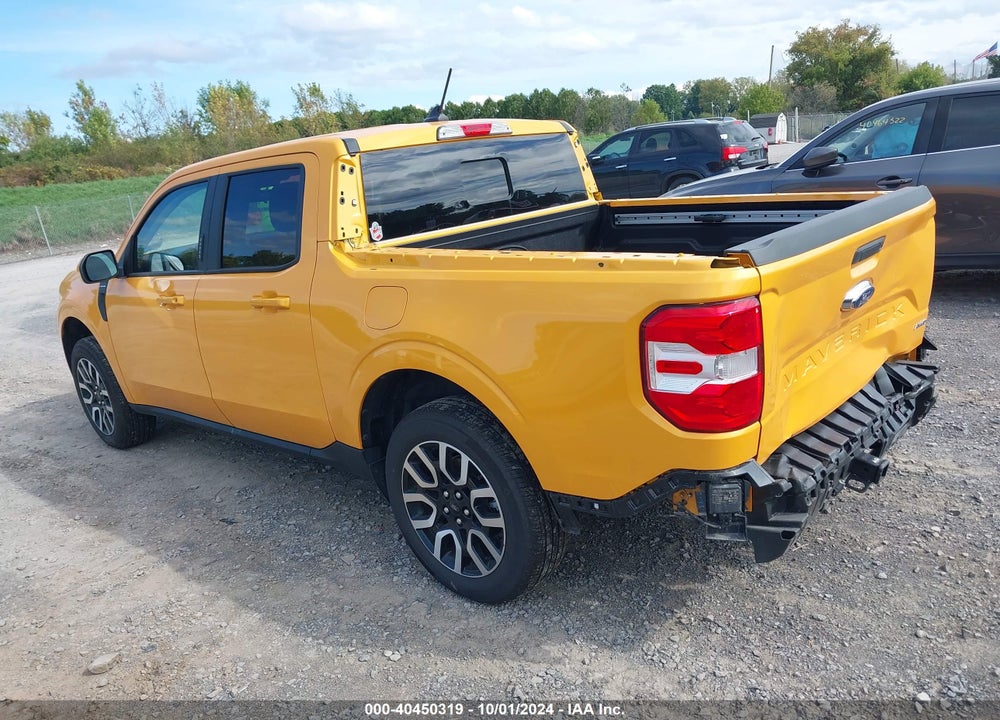 2023 FORD MAVERICK LARIAT VIN: 3FTTW8F93PRA21418