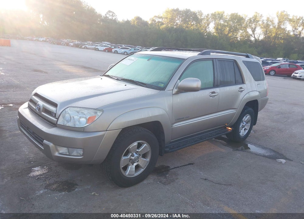 2005 TOYOTA 4RUNNER LIMITED V8 VIN: JTEBT17R750050150