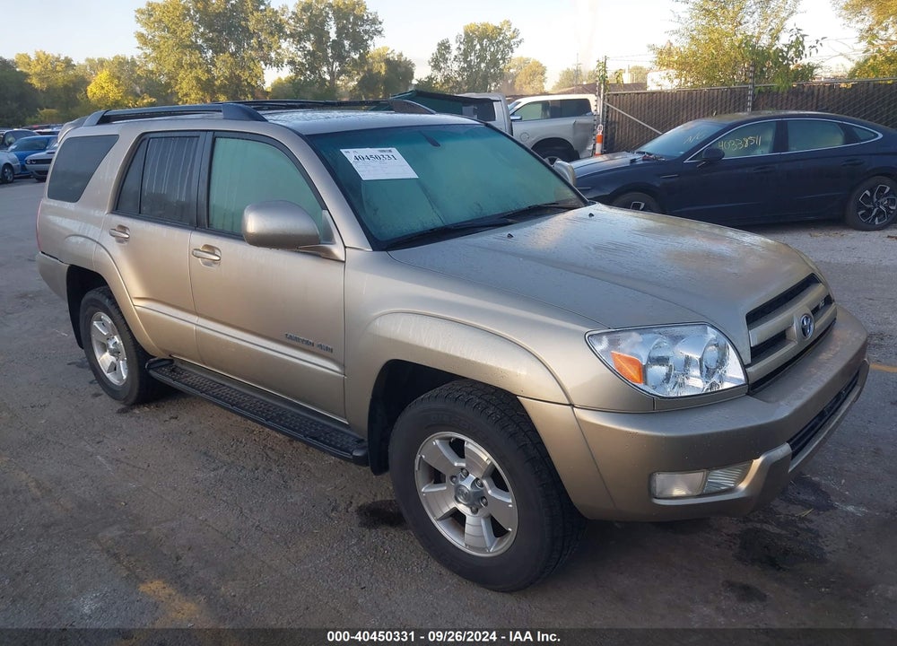 2005 TOYOTA 4RUNNER LIMITED V8 VIN: JTEBT17R750050150