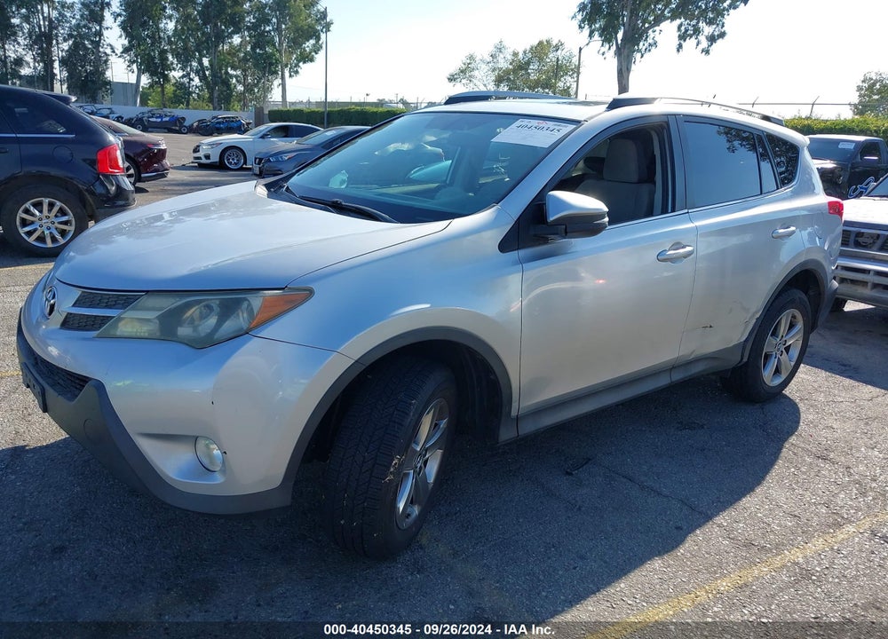 2015 TOYOTA RAV4 XLE VIN: 2T3WFREV2FW148348