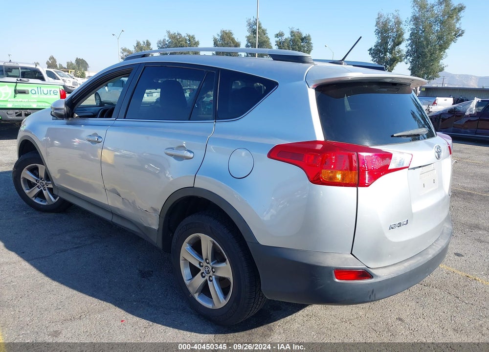 2015 TOYOTA RAV4 XLE VIN: 2T3WFREV2FW148348