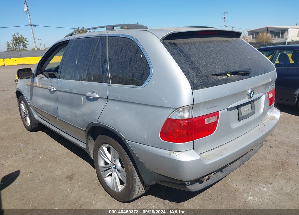 2005 BMW X5 4.4I VIN: 5UXFB53515LV18101